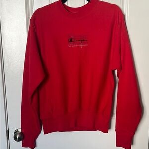 Vintage Champion Red Crewneck sweatshirt